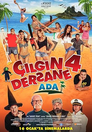 Çılgın Dersane 4 Ada – 2015 İzle